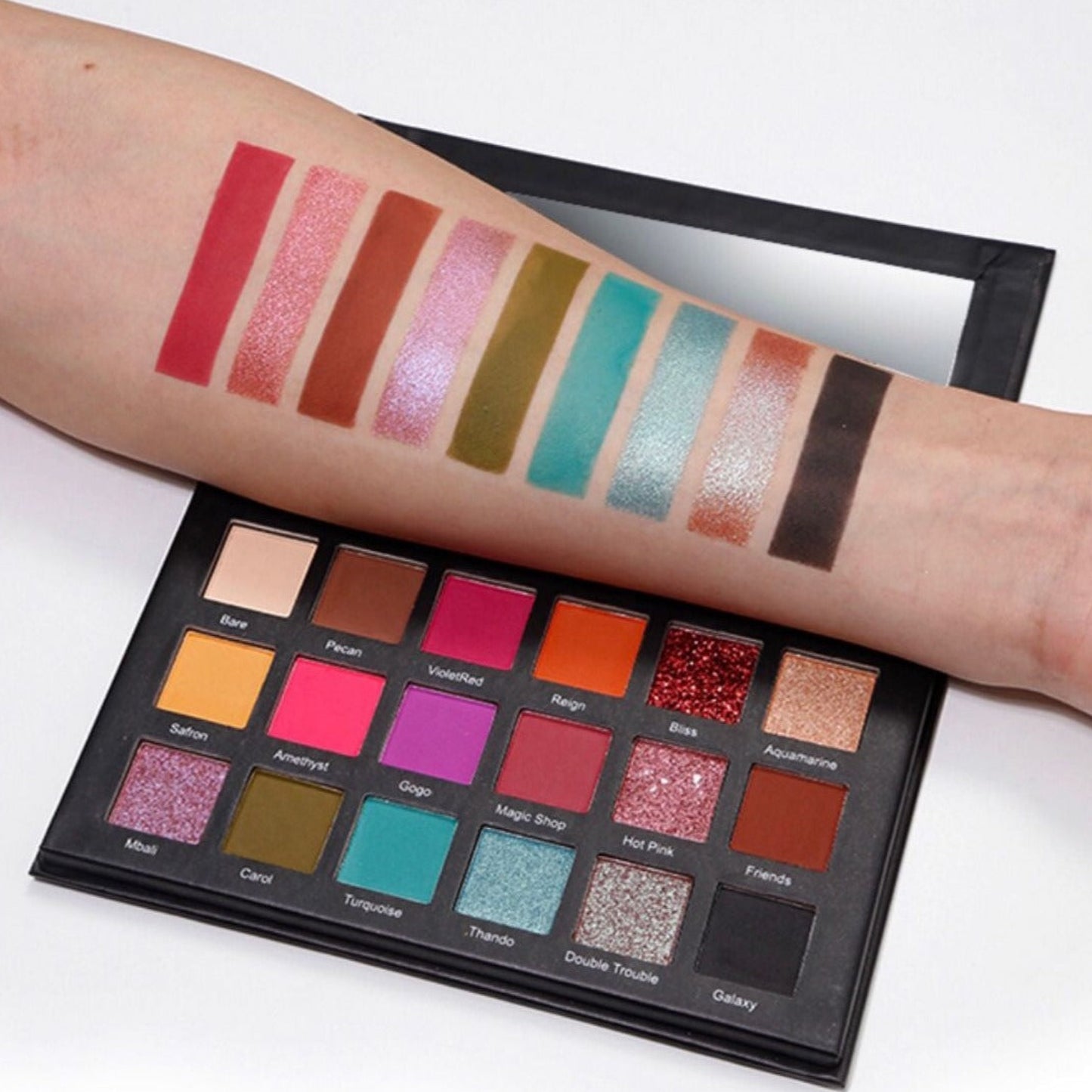 18 Colors Litty Eyeshadow Palette - Rosiannas Cosmetics