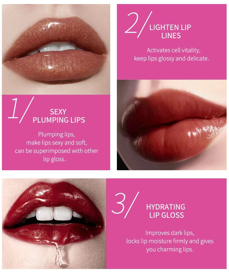 PLUMPING LIQUID LIPGLOSS - Rosiannas Cosmetics