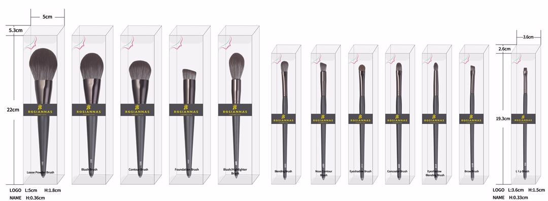 Makeup Brushes - Rosiannas Cosmetics