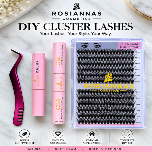 DIY Cluster Lash
